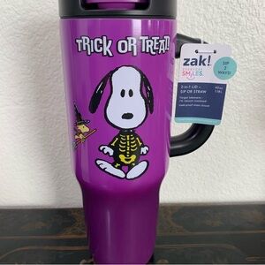 Zak! Designs Trick or Treat Snoopy Tumbler - Purple